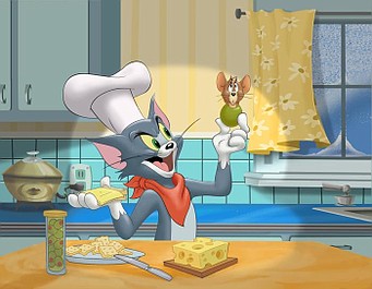 Całkiem nowe przygody Toma i Jerry'ego 2: Deklaracja Niepodległości/Pierwsze loty za płoty/24-karatowy kot (9)