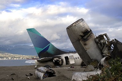 Katastrofy lotnicze: Sprawdzian bezpieczeństwa