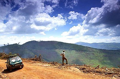 Maluchem przez Afrykę: Uganda - Rwanda (7)
