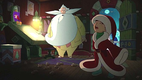 Pomocnik Świętego Mikołaja i magiczne płatki śniegu
