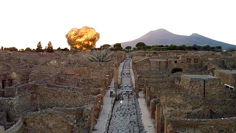 Pompeje w ogniu
