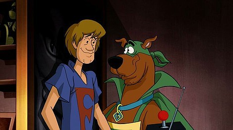 Scooby-Doo i maska Błękitnego Sokoła