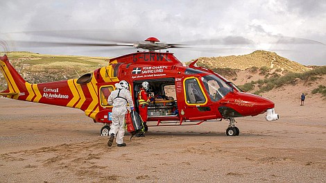 Śmigłowiec ratunkowy - Kornwalia (4)