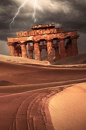Tajemnice ukryte w piasku: Oko Sahary i rzeźby wielbłądów (4)