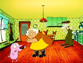 Chojrak - tchórzliwy pies