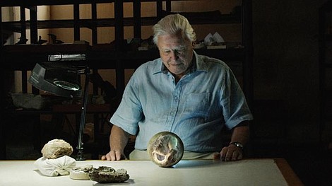 David Attenborough i dinozaur olbrzymi
