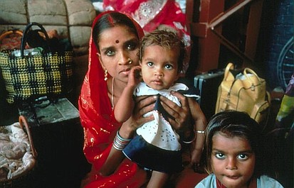 Zagrożone we własnym kraju - kobiety w Indiach