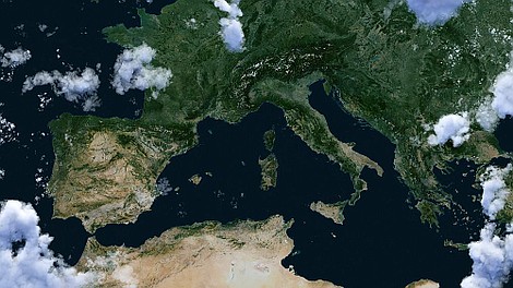 Europa z powietrza: Kraje śródziemnomorskie (1)