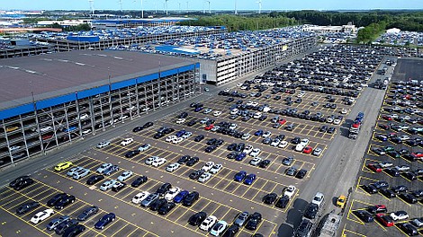 Logistyka na wielką skalę: Terminal samochodowy w Bremerhaven (4)
