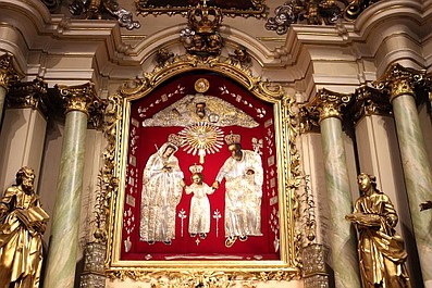 Modlitwa w Sanktuarium św. Józefa w Kaliszu