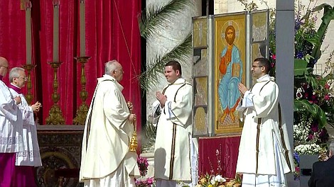 Msza święta w uroczystość Zmartwychwstania Pańskiego: Transmisja z Placu św. Piotra