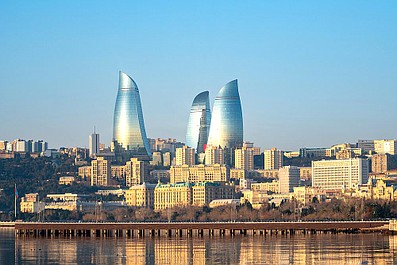 Lena na Kaukazie: Azerbejdżan. Futurystyczne Baku