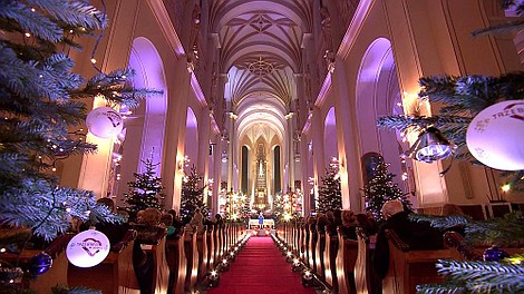 Pierwsza gwiazdka nad Trzebinią