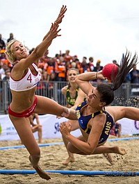 Piłka ręczna plażowa: Finał Mistrzostw Polski ORLEN Summer Superligi - Płock 2023