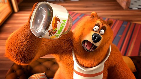 Grizzy i Lemingi: Niedźwiedź na diecie/Balonowy niedźwiedź/Niedźwiedzia poduszka/Cel, pal, niedźwiedź/Szybki trening/Grizzy nietoperz/Ruchome apki