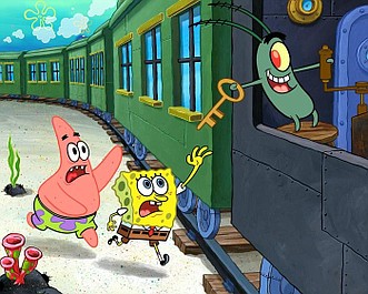 SpongeBob Kanciastoporty 6: W ładnym domku/W trasie (1)