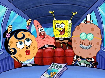 SpongeBob Kanciastoporty: Nieznośni sąsiedzi/Szkoła jazdy (4)