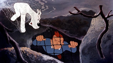 Tintin i jezioro rekinów