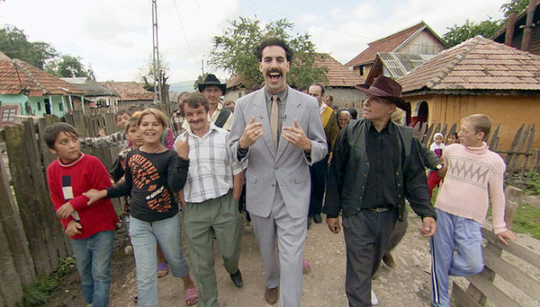 Znalezione obrazy dla zapytania Borat: Podpatrzone w Ameryce, aby Kazachstan rósł w siłę, a ludzie żyli dostatniej